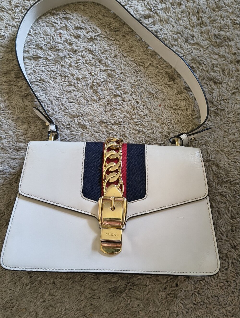 Gucci White Sylvie